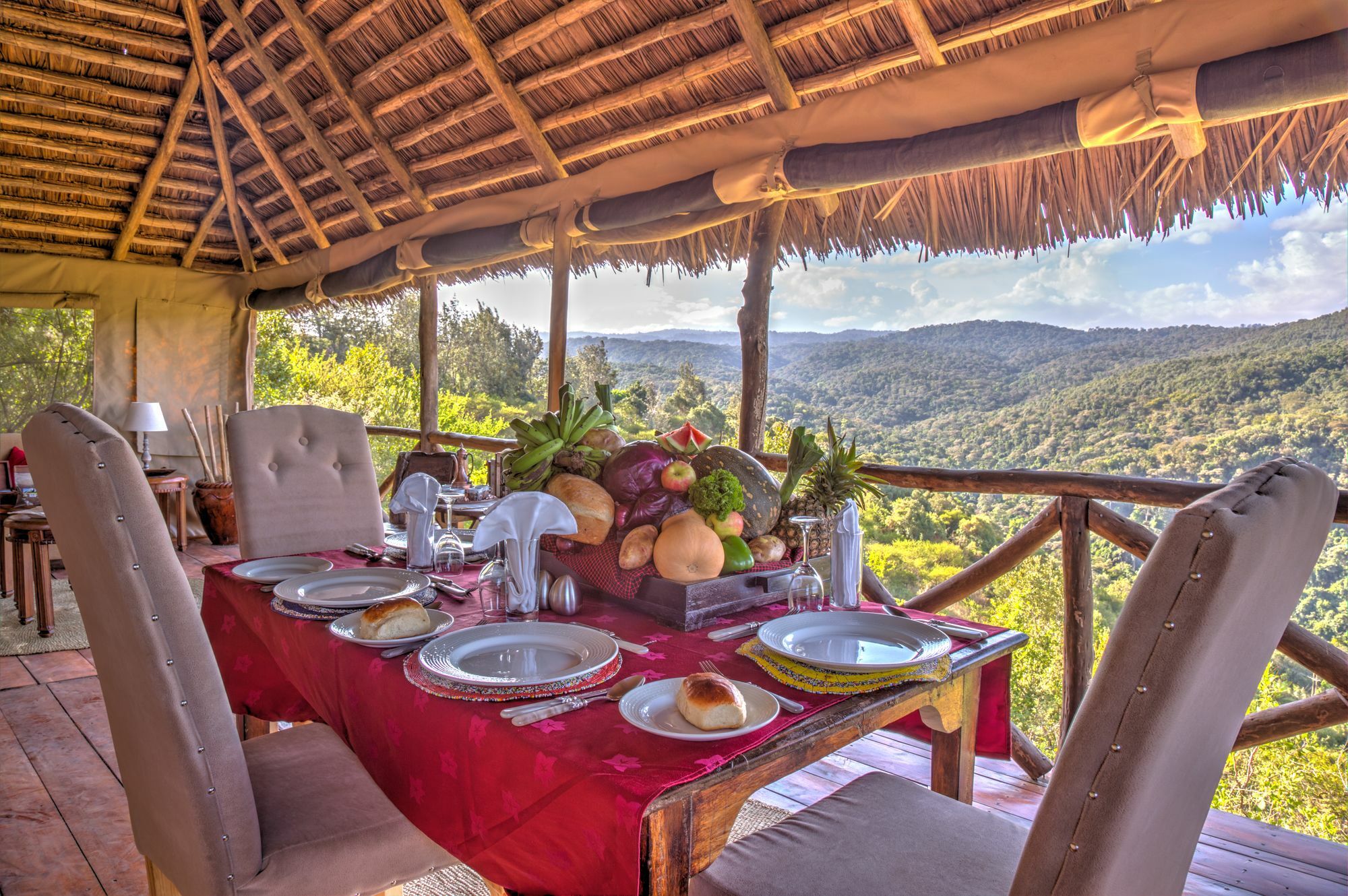 Ngorongoro Forest Tented Lodge Karatu Exteriör bild